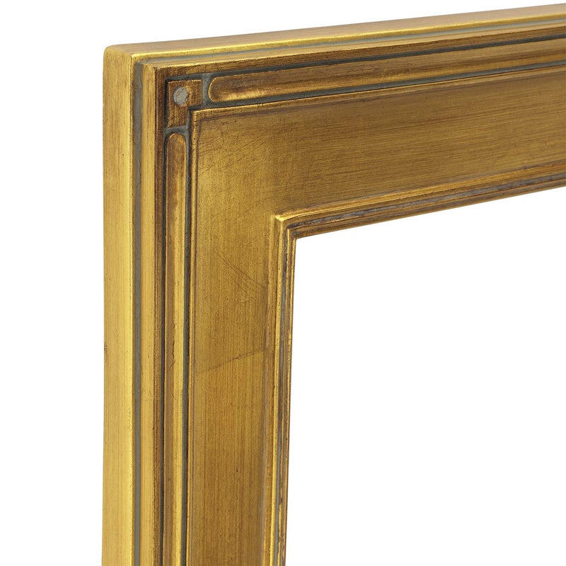 Creative Mark Plein Air Museum Collection De Stijl Open Back Art Frame - 12x16 Gold - Art Deco Style Wood Composition Hand-Leafed Museum-Quality Closed-Corner | Does Not Include Glass or Backing - Image 3